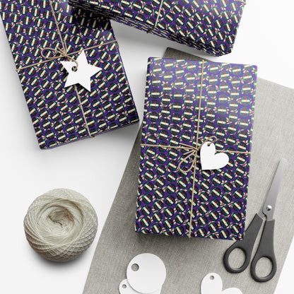 Gift Wrap Papers with SCIENK design