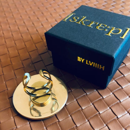 [skrɛːp] ring from reclaimed materials: "Gnirder"